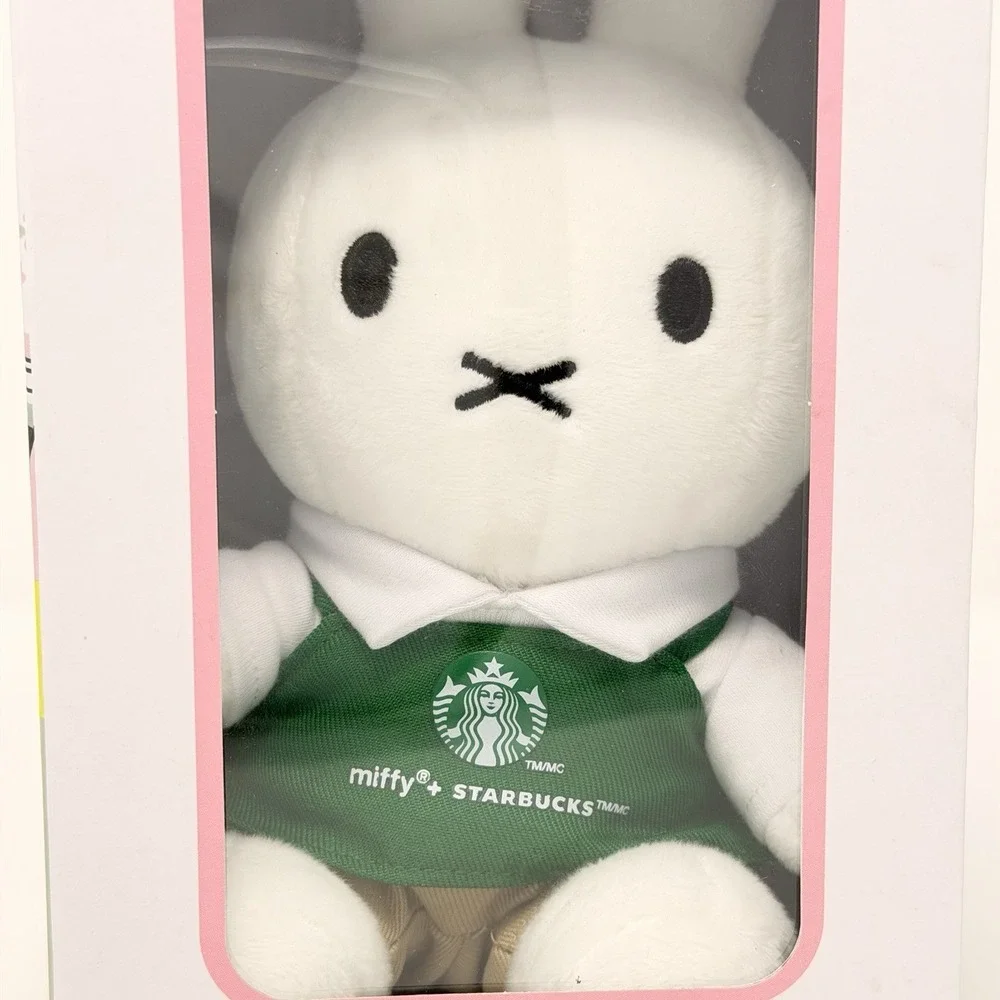 Starbucks Miffy Plush 2026 Limited Edition Green Apron NIB Rare Collab New